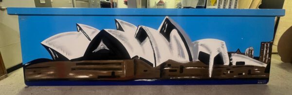 Hängegatter mit Fries in 300 cm Opernhaus Sydney