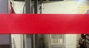 Geradeplanke in 300 cm uni rot