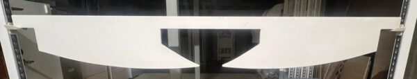 Planke in 300 cm uni weiss