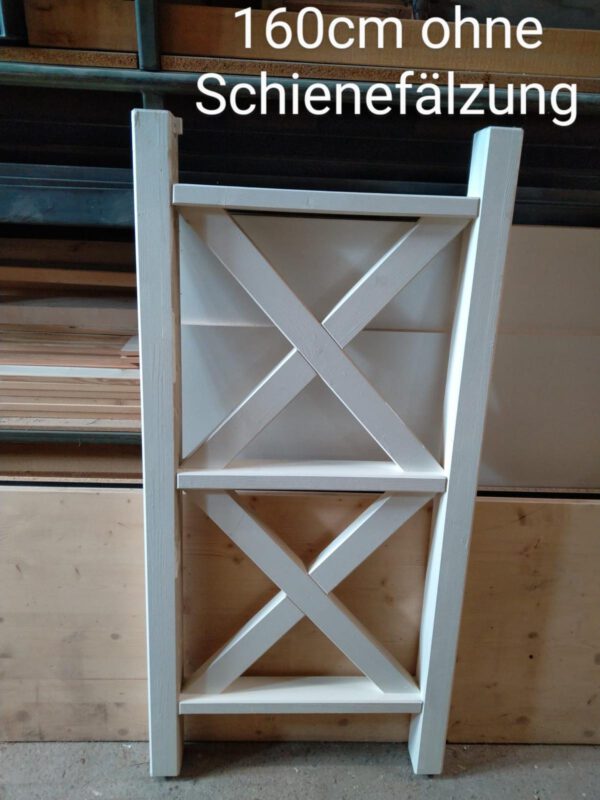 X-Einfangständer uni weiss kleiner