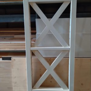 X-Einfangständer uni weiss