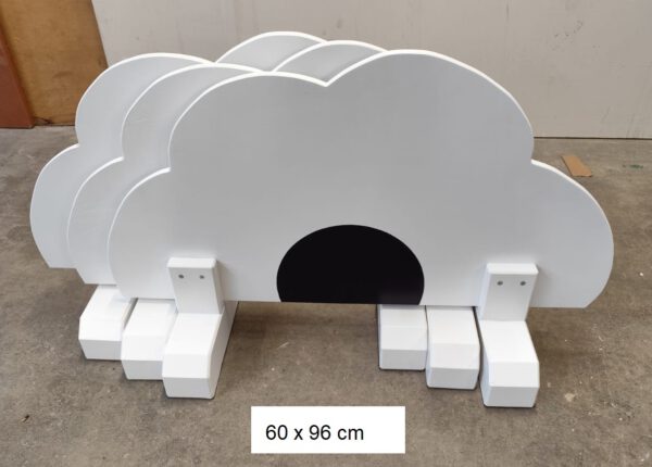 3-Teiliger Blumenunterbau Holz