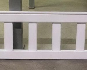 Hängegatter in 350 cm uni weiss