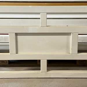 Hängegatter in 250 cm uni weiss, für Werbunbg