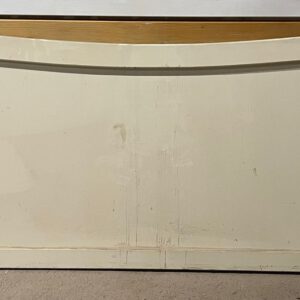 Hängegatter in 250 cm uni weiss, für Werbung