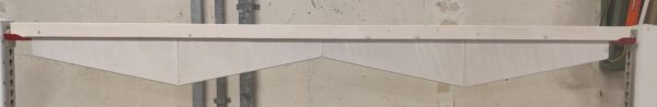 1 x Hängeplanke in 300 cm, grundiert mit 3-Ecken