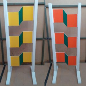Einfänge in orange/gelb/grün