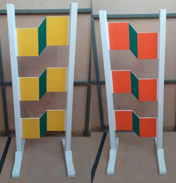 Einfänge in orange/gelb/grün