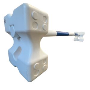 Kunststoff Cavaletti mit Holzstange